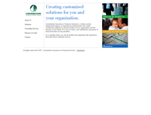 Tablet Screenshot of cornerstone-benefits.com